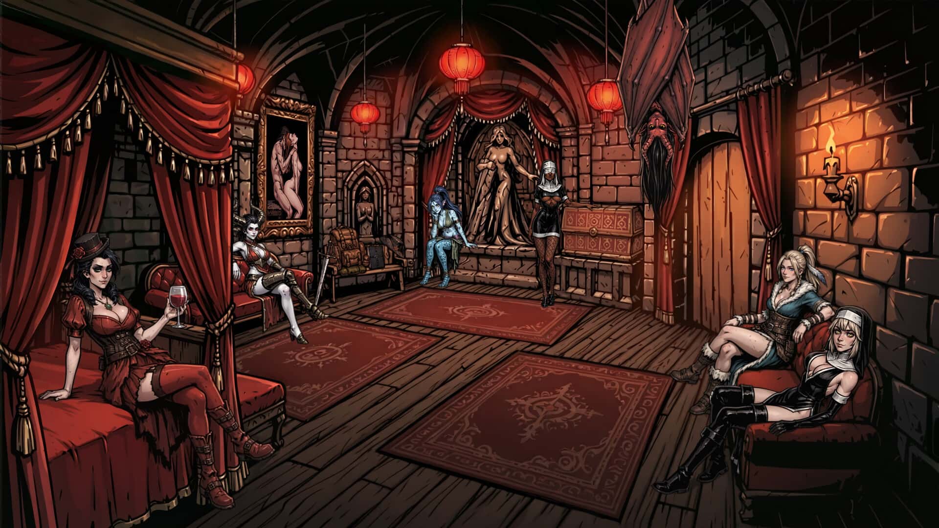 性驱魔：情感忏悔 Sexorci特殊互动: Lust Confession游戏封面